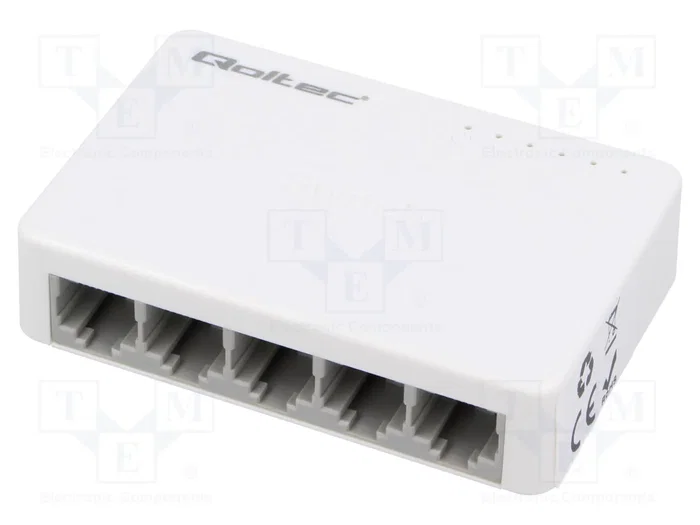 Qoltec 52247 Switch de red 5 x puerto RJ45 1000Mbps LAN