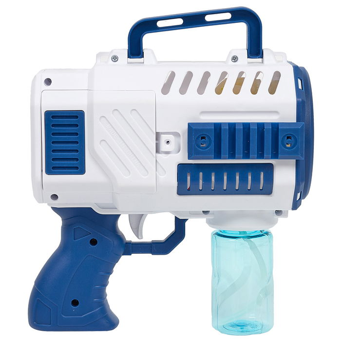 Mister Gadget Pistola Burbujas A Pilas para Niños con Asa de Transporte
