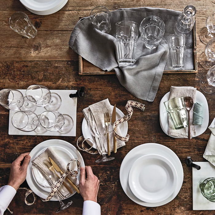 Plato Llano Opal Parma Bormioli Rocco 27 cm