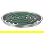 Ibergarden Espiral de Incienso Antimosquitos Citronela con Soporte, Verde, 13.8x14x3.5 cm (Set de 24)