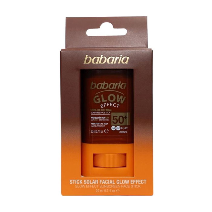 Babaria Glow effect stick solar facial SPF50+ 20 ml Babaria Glow effect stick solar facial SPF50+ 20 ml