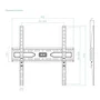 Tooq Soporte Fijo de Pared LP1030F-B para Pantallas de 32-75 pulgadas