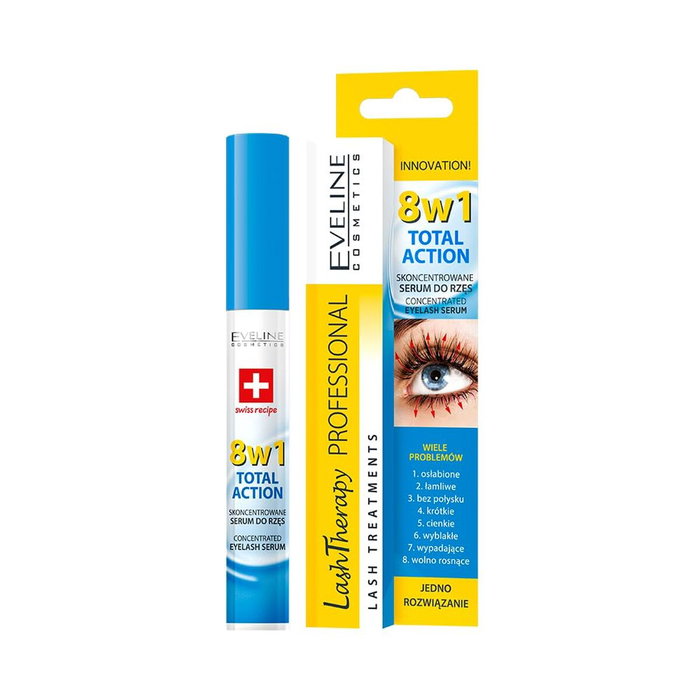 Eveline Lash Therapy Prof. Serum Concentrado Para Pestañas 8En1 10 Ml Eveline Lash Therapy Prof. Serum Concentrado Para Pestañas 8En1 10 Ml