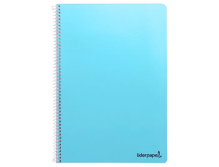 Liderpapel Cuaderno espiral Smart, Folio, Tapa Blanda, 80 hojas, 60g, Rayado Horizontal 8mm con margen, Colores Surtidos Liderpapel Cuaderno espiral Smart, Folio, Tapa Blanda, 80 hojas, 60g, Rayado Horizontal 8mm con margen, Colores Surtidos