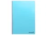 Liderpapel Cuaderno espiral Smart, Folio, Tapa Blanda, 80 hojas, 60g, Rayado Horizontal 8mm con margen, Colores Surtidos