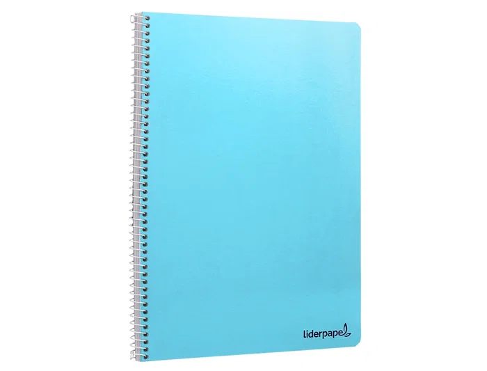 Liderpapel Cuaderno espiral Smart, Folio, Tapa Blanda, 80 hojas, 60g, Rayado Horizontal 8mm con margen, Colores Surtidos Liderpapel Cuaderno espiral Smart, Folio, Tapa Blanda, 80 hojas, 60g, Rayado Horizontal 8mm con margen, Colores Surtidos