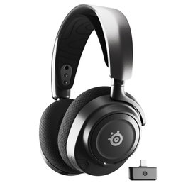 SteelSeries Arctis Nova 7 Wireless - Auriculares Inalámbricos Bluetooth/2.4GHz - Negro - para Nintendo Switch y PS5