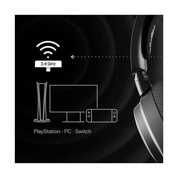 SteelSeries Arctis Nova 7 Wireless Negro SteelSeries Arctis Nova 7 Wireless Negro