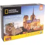 Explora Notre Dame De Paris Puzzle 3D Construcción EXP3301045402024 128 Piezas 8 Años