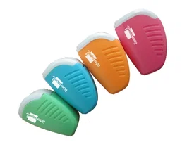 Liderpapel Sacapuntas Plástico de 1 Uso con Depósito, Colores Surtidos