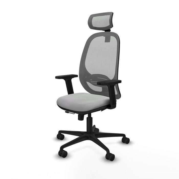 PIQUERAS Y CRESPO Silla de oficina Cilanco Gris claro con mecanismo Sincro/Traslack PIQUERAS Y CRESPO Silla de oficina Cilanco Gris claro con mecanismo Sincro/Traslack
