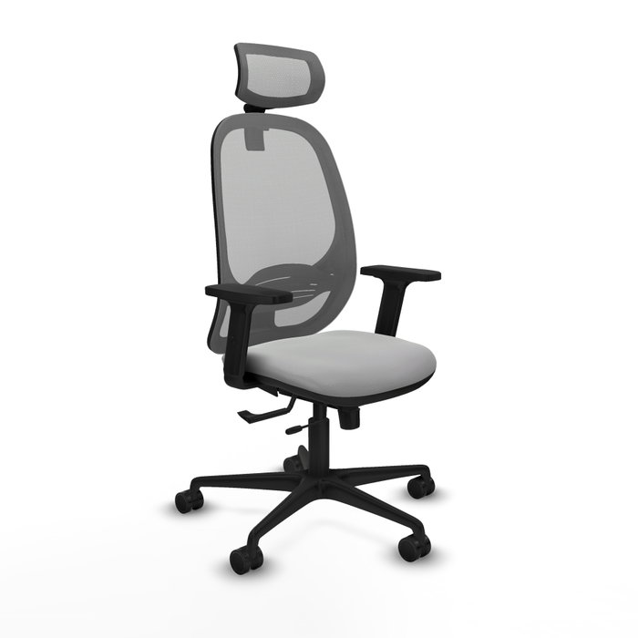 PIQUERAS Y CRESPO Silla de oficina Cilanco Gris claro con mecanismo Sincro/Traslack PIQUERAS Y CRESPO Silla de oficina Cilanco Gris claro con mecanismo Sincro/Traslack