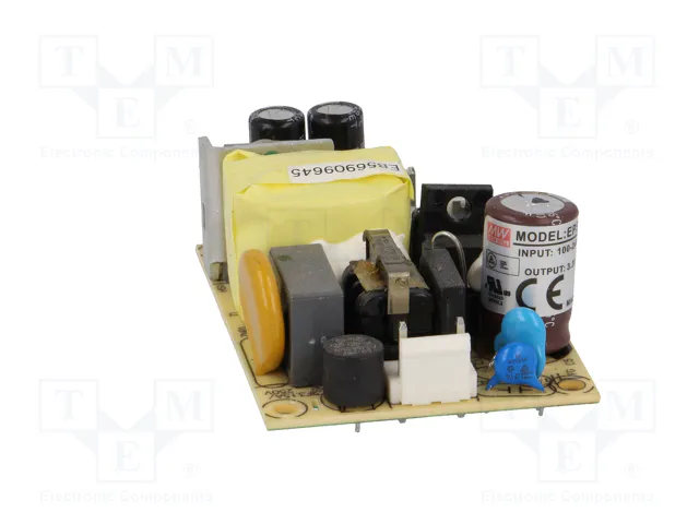 MEAN WELL EPS-15-3.3 Alimentador de impulso abierto 9,9W 3,3V DC MEAN WELL EPS-15-3.3 Alimentador de impulso abierto 9,9W 3,3V DC