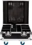 ALGAMLIGHT Flight Case Con Carga Para 6 Event Par 412 Hex Ip Con Ruedas