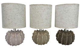 DKD Home Decor Lámpara de Sobremesa de Gres Ondas Surtido de Colores