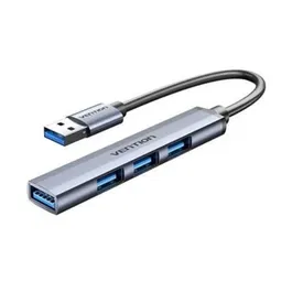 Vention CKOHB Hub USB 3.0 4 Puertos Gris Ultra Slim