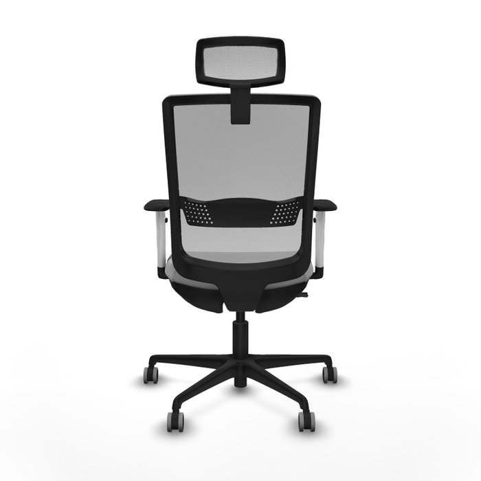 PIQUERAS Y CRESPO Silla de oficina Haches Gris con Mecanismo Sincro/Traslack PIQUERAS Y CRESPO Silla de oficina Haches Gris con Mecanismo Sincro/Traslack