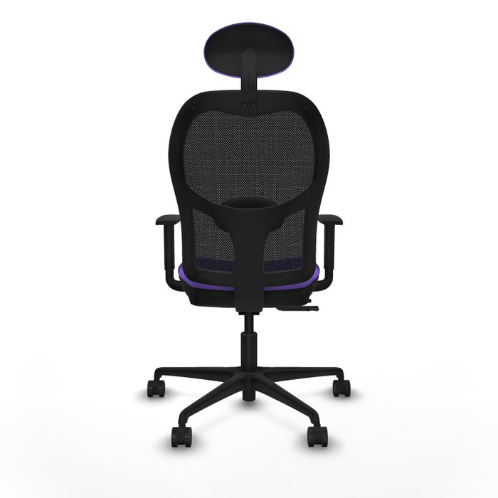 PIQUERAS Y CRESPO Silla de oficina Jorquera Sincro/Traslack Lila/Negro PIQUERAS Y CRESPO Silla de oficina Jorquera Sincro/Traslack Lila/Negro