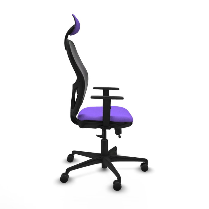 PIQUERAS Y CRESPO Silla de oficina Jorquera Sincro/Traslack Lila/Negro PIQUERAS Y CRESPO Silla de oficina Jorquera Sincro/Traslack Lila/Negro