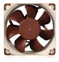 Noctua NF-A6x25 5V - Ventilador para PC 60x25 mm, 5V, 3000 RPM, Caudal de aire 29.2 m³/h, Nivel de ruido 19.3 dB (Beige/Marrón)