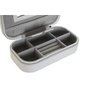 DKD Home Decor Joyero de PU con Espejo Satinado Surtido de 2 Unidades