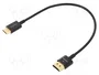 DeLOCK 85118 Cable HDMI High Speed de 0,25 m con conectores HDMI tipo A a Mini HDMI tipo C