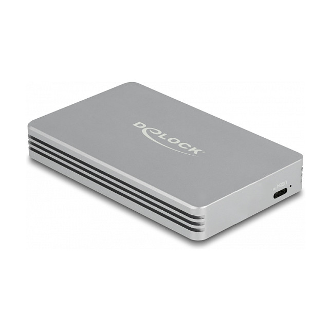DeLOCK Carcasa USB4™ 40 Gbps para 1 x SSD M.2 NVMe Plata DeLOCK Carcasa USB4™ 40 Gbps para 1 x SSD M.2 NVMe Plata