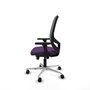 PIQUERAS Y CRESPO Silla de oficina Cilanco Morada y Gris