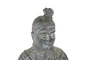 DKD Home Decor Figura de Guerrero Gris Claro