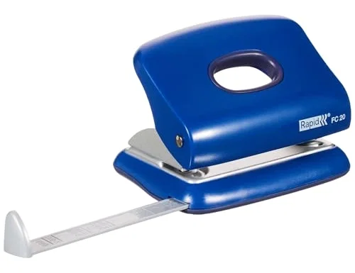Rapid Taladrador FC20 Azul con capacidad de 20 hojas Rapid Taladrador FC20 Azul con capacidad de 20 hojas