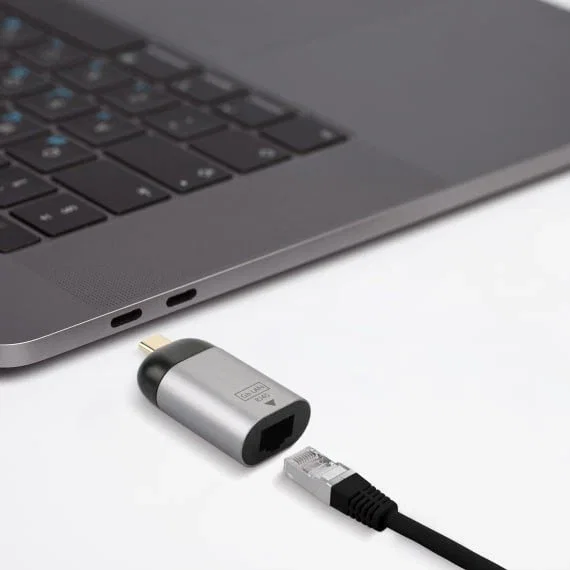 Tnb iclick - adaptador usb tipo c a rj45