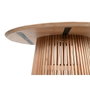 DKD Home Decor Mesa Redonda de Comedor Mindi Natural 150x77 cm