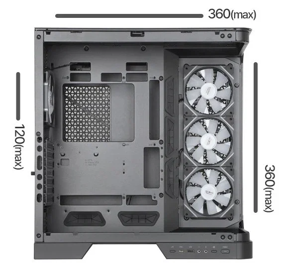 Darkflash DY570 RGB Negro Darkflash DY570 RGB Negro