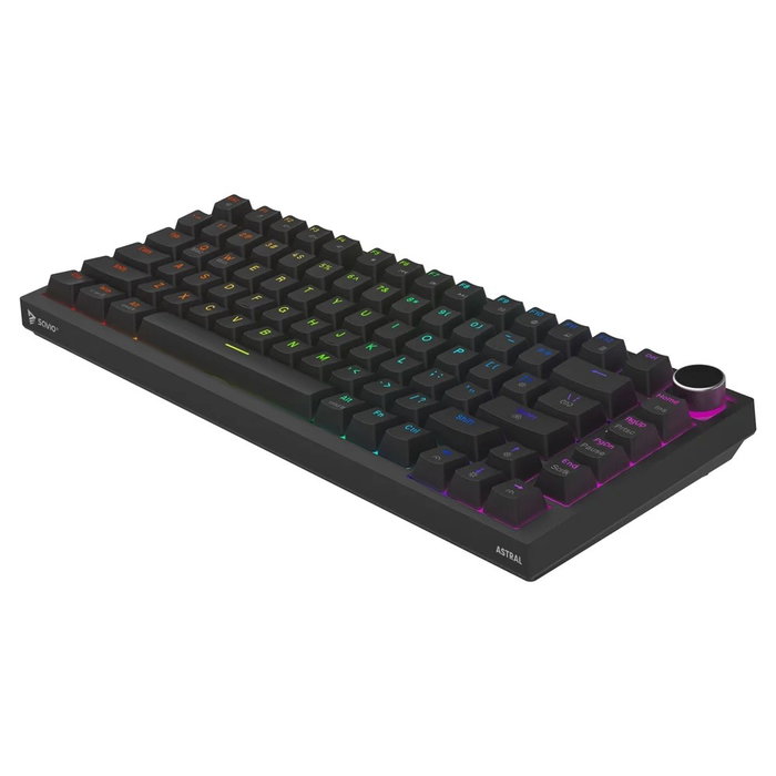 Savio ASTRAL Black Outemu White Jade RGB Teclado Magnético Savio ASTRAL Black Outemu White Jade RGB Teclado Magnético