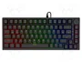 Savio ASTRAL Black Outemu White Jade RGB Teclado Magnético