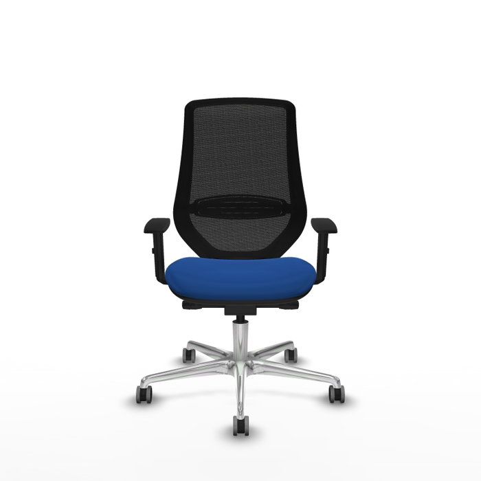 PIQUERAS Y CRESPO Silla de oficina Mardos Azul y Negro
