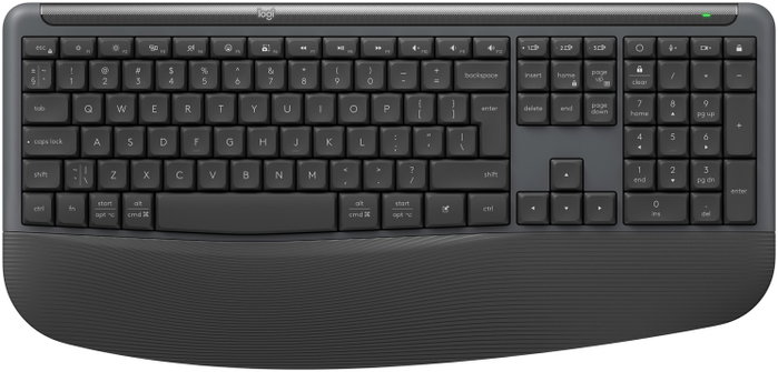 Logitech Signature Comfort Plus MK880 Combo de Teclado y Ratón Inalámbrico Grafito