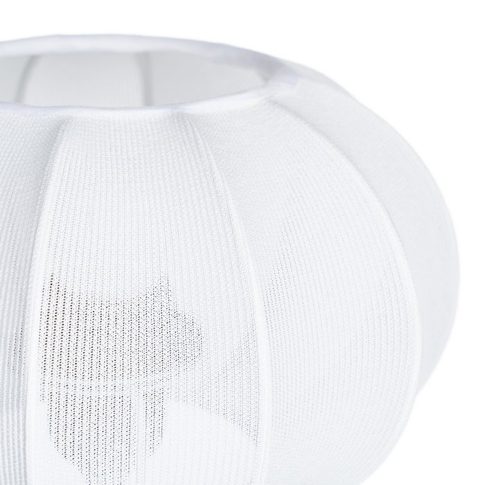 Lámpara Mesa Mármol Cerámica-Tejido 21 X 21 X 24,50 cm