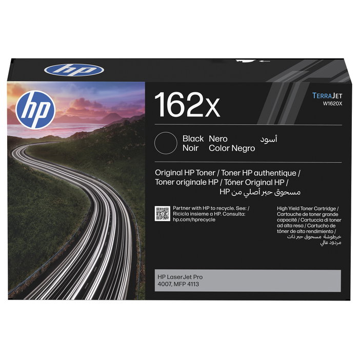 HP 162X Tóner Negro XL W1620X