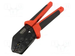 MODECO EXPERT Crimpadora para terminales de cable y conectores aislados