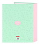 Carpeta de anillas BlackFit8 Moon Verde A4 27 x 33 x 6 cm
