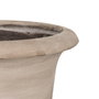 Macetero Beige Fibra de Magnesio 42 X 42 X 52 cm
