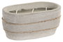 DKD Home Decor Vela de Cemento Vainilla Gris 130 g