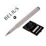 Belius Space B Roller y funda de símilpiel gris con tinta azul