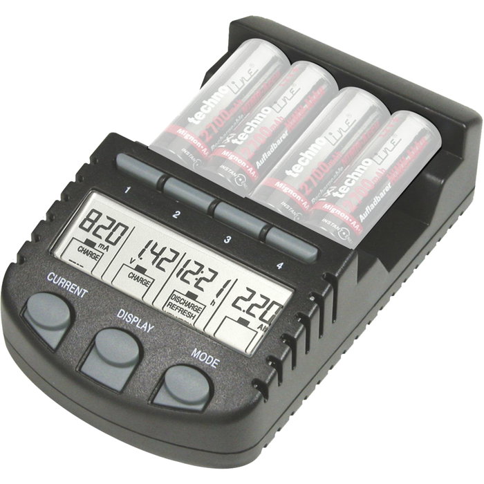 Technoline BC 700 Cargador de Baterías Technoline BC 700 Cargador de Baterías