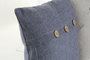 DKD Home Decor Surtido de 3 Cojines de Algodón 40x40x12 cm