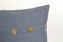 DKD Home Decor Surtido de 3 Cojines de Algodón 40x40x12 cm