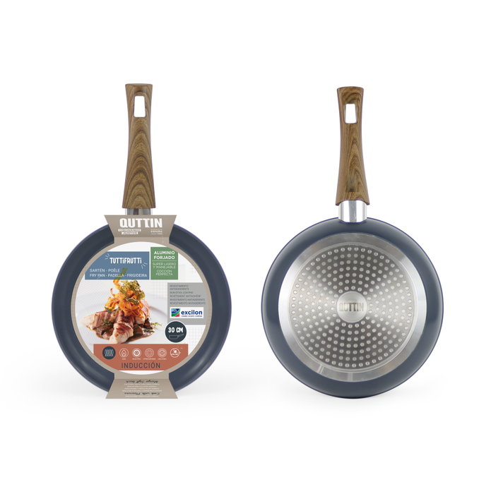 Quttin Sartén de Aluminio Forjado Tuttifrutti 30 cm