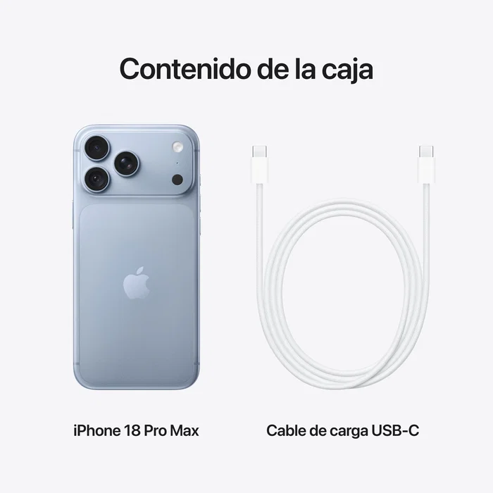 Apple iPhone 18 Pro Max 256 GB Azul Glacial
