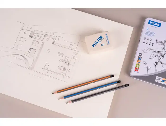 Milan Bloc de dibujo A3 50 hojas 200 g/m² liso